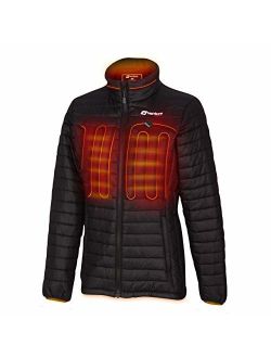Venture Heat Women's Heated Jacket with Battery Pack - Insulated Electric Coat, Windproof, Traverse 2.0