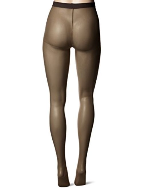 No Nonsense Women's Ultra Sheer Regular Pantyhose with Reinforced Toe 3-Pack
