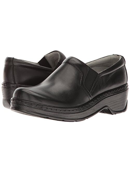 KLOGS Footwear Women's Naples Leather Closed-Back Nursing Clog