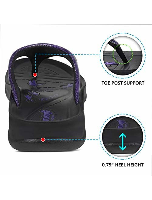 Aerosoft - Sandals for Women - Arch Supportive