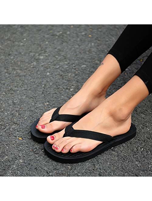 MEGNYA Womens Flip Flops/Sandals/Summer Beach Slippers