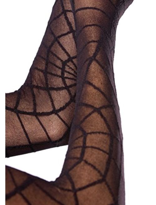 Leg Avenue Women's Sheer Spider Web Arm Warmer