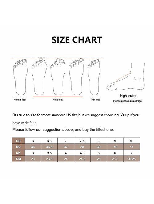 JENN ARDOR Womens Fashion Sneakers Classic Slip on Flats Comfortable Walking Sports Casual Shoes
