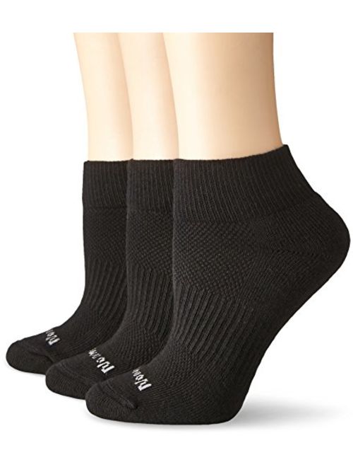 No nonsense Women's Soft & Breathable Cushioned Quarter Top Socks, 3 Pair Pack