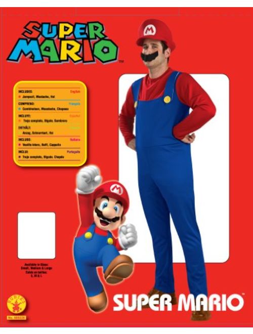 Super Mario Brothers Mario Costume