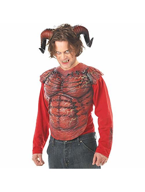 California Costumes Men's Demon Horns W/Teeth Costume Accessory