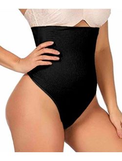 ShaperQueen 102 Thong (Classic or Open Crotch) Womens Waist Cincher Shaper Trainer Girdle Faja Tummy Control Panty Shapewear