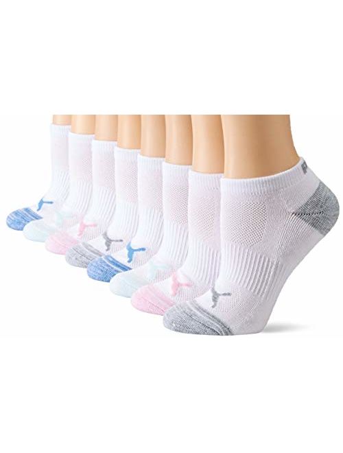 PUMA Women's 8 Pack Low Cut Socks