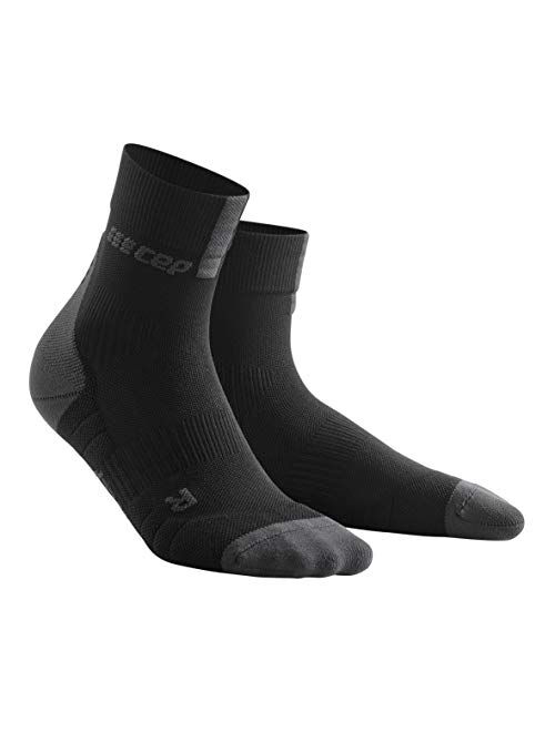 Womens Athletic Crew Cut Compression Socks- CEP Short Socks for Performance