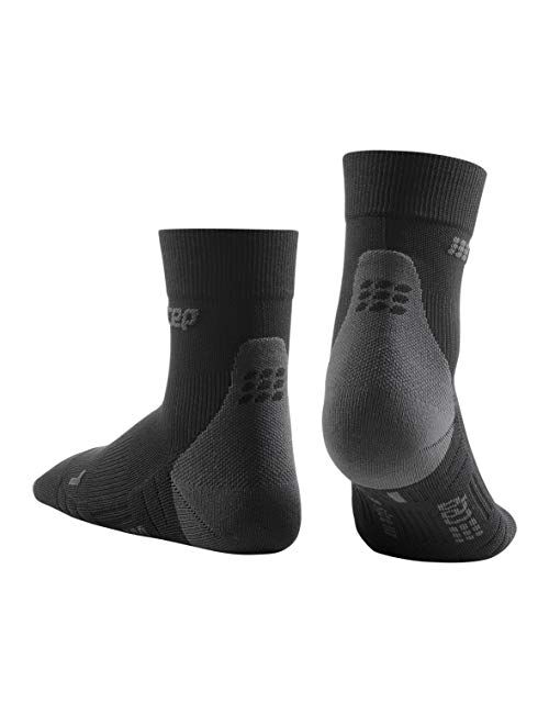 Womens Athletic Crew Cut Compression Socks- CEP Short Socks for Performance
