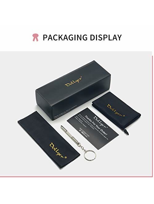 Dollger Heart Sunglasses Thin Metal Frame Lovely Heart Style for Women