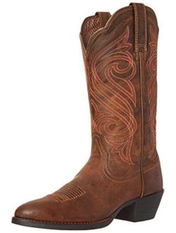 Women's Round Up R Toe Western Cowboy Boot
