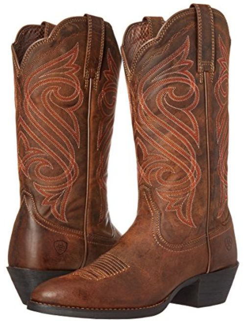 Ariat Women's Round Up R Toe Western Cowboy Boot