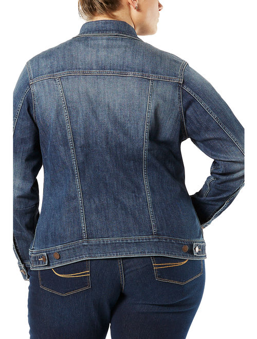 Levi's Signature Women's Plus Size Original Trucker Denim Jacket