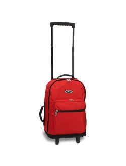 Everest Wheeled Backpack, Red