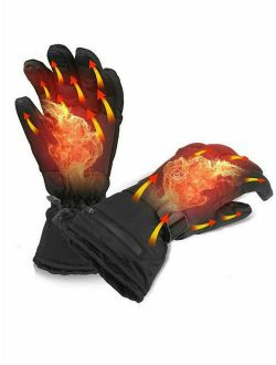 Heated Gloves Rechargeable Battery Powered Touchscreen Winter Warm Gloves