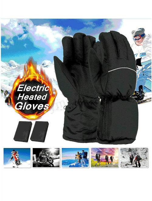 Multitrust Heated Gloves Rechargeable Battery Powered Touchscreen Winter Warm Gloves