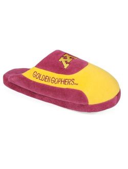 Happy Feet Mens and Womens Minnesota Golden Gophers - NCAA Low Pro Slippers - Large