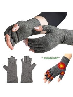 1 Pair Compression Gloves Carpal Arthritis Joint Pain Promote Circulation