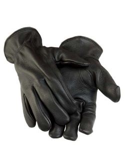 Northstar Men's Black Deerskin Gunn Cut Gloves (Unlined) 011B