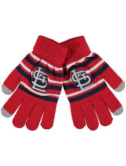 St. Louis Cardinals Stripe Knit Gloves