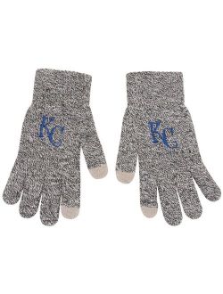 Kansas City Royals Knit Gloves - Gray