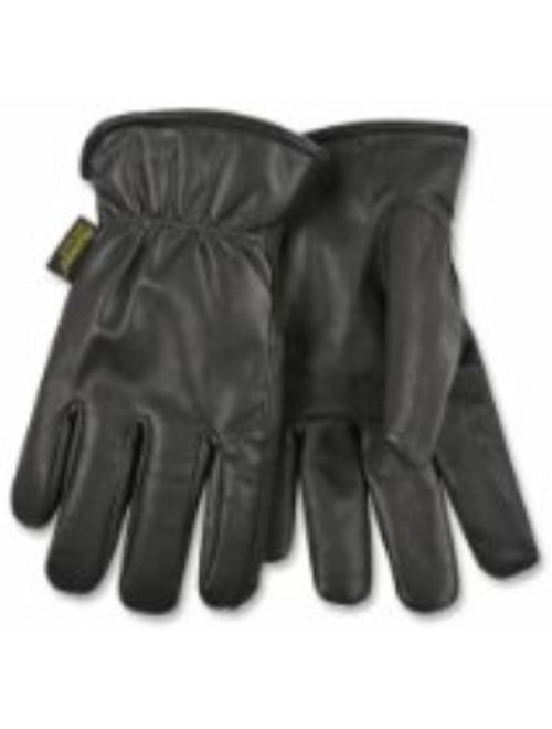 Men's Goatskin Leather Gloves, Medium,, 93HK M