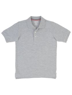 Toddler Boys 2-4 School Uniform Short Sleeve Pique Polo Shirt