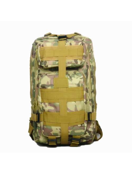 Clearance! Military Backpack for Men, Fashion Tactical Backpack Fishing Backpack with Multi-Pocket, Heavy Duty Oxford Cloth Molle Bug Out Bag Backpacks for Outdoor Hiking