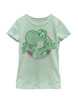 Nintendo Girls' Cute Yoshi T-Shirt
