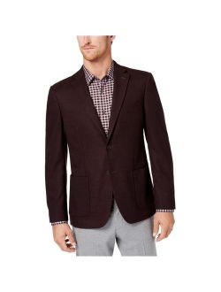 Mens Stretch Two Button Blazer Jacket