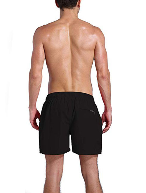 Men Swimwear Swimming Beach Trunks Boxer Drawstring Shorts Briefs Pant Swimsuit