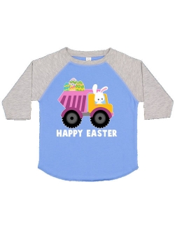 Happy Easter Bunny Delivering Easter Eggs Toddler T-Shirt