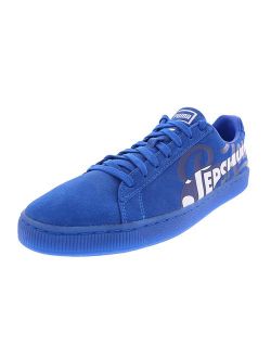 Men's Suede Classic X Pepsi Clean Blue / Silver Ankle-High Sneaker - 12M