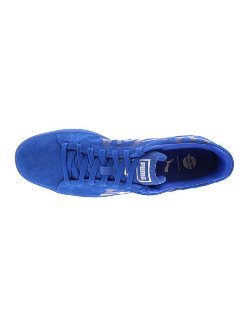 Puma Men's Suede Classic X Pepsi Clean Blue / Silver Ankle-High Sneaker - 12M