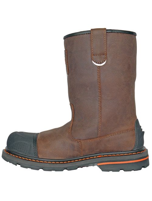 Hoss Boots Mens Cartwright Ii Buffalo Pull On Casual Work & Safety Shoes -