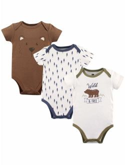 Baby Boy Cotton Bodysuits 3-Pack