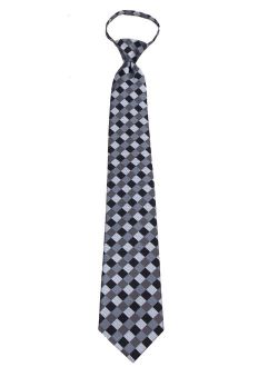 Mens Zipper Pre-made Fashion Zipper Necktie Ties