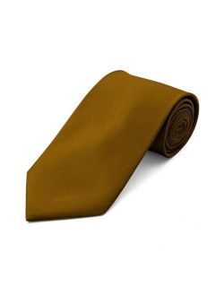 Men's Classic Solid Color Polyester Wedding Neck Tie