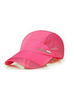 PaZinger Summer Baseball Cap Quick Dry Mesh Back Cooling Sun Hats Flexfit Sports Caps for Golf Cycling Running Fishing Outdoor Research