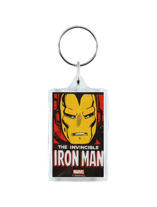 Iron Man Men's Plastic Key Chain Multi