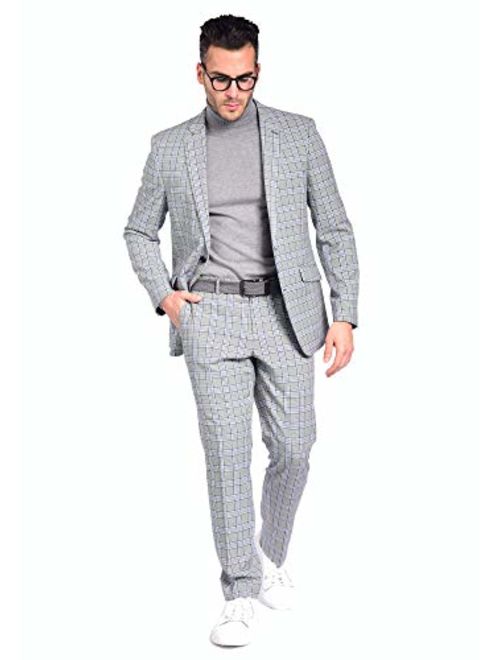 Craft /& Soul Mens Slim Fit Stretch Suit Separates Pant