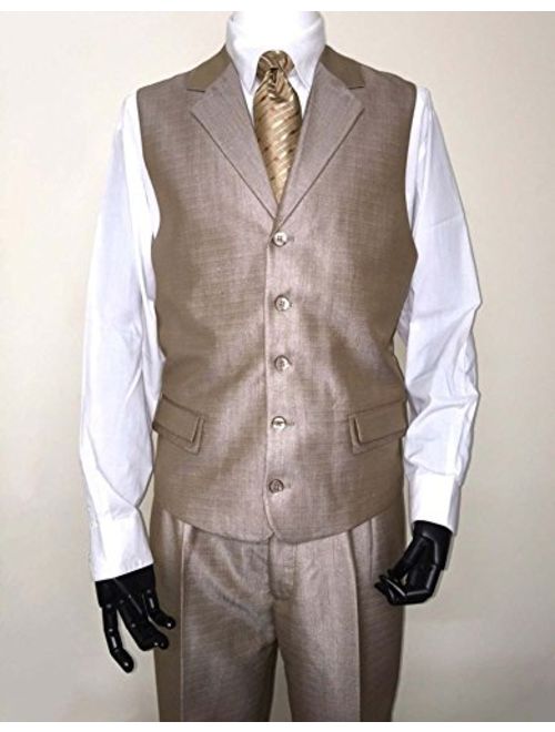 FORTINO LANDI High Fashion Suit with Edged Notch Lapel 5909V