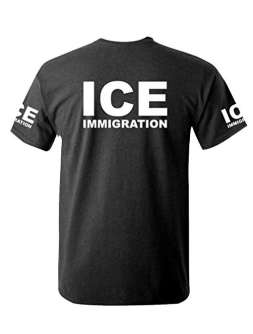 ICE Immigration - Law Enforcement Police - Mens Cotton T-Shirt