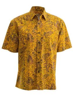 Johari West Tropical Tobago Hawaiian Batik Shirt