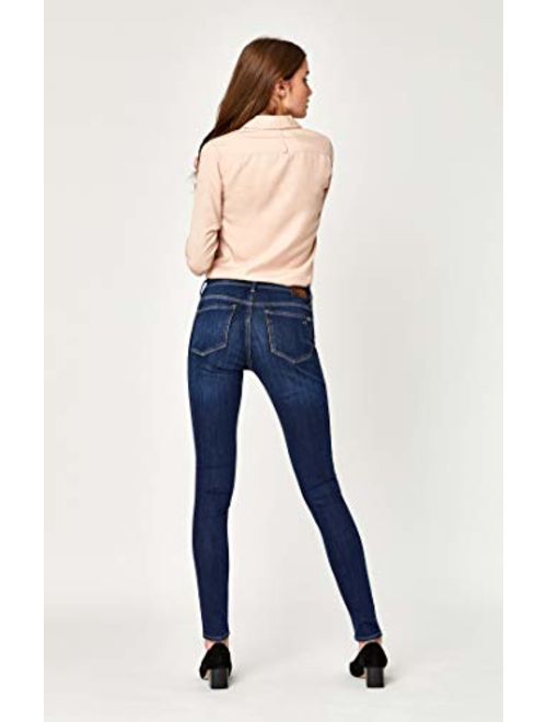 Mavi Women's Alissa High-Rise Super Skinny Jeans, Dark Supersoft,30 x 32