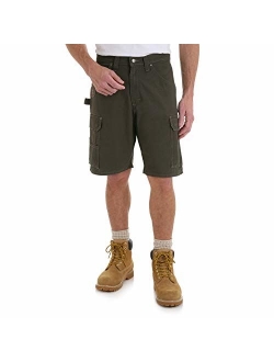 Riggs Workwear Men's Cotton Solid Relaxed Fit Ranger Cargo Short