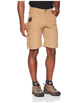 Riggs Workwear Men's Cotton Solid Relaxed Fit Ranger Cargo Short