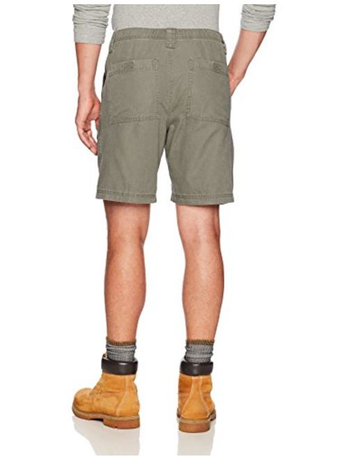 Wrangler Men's Cotton Solid Relaxed Fit Ziper Fly Cargo Utility Hiker Short