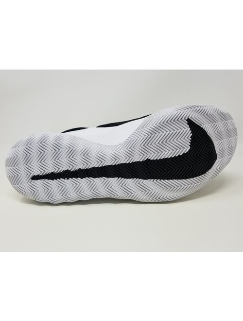 Nike Men's Zoom Rev II TB Basketball Shoes, Black/White, 3.5 D US